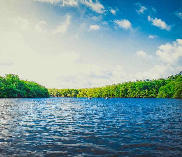 Chattahoochee River in Roswell Georgia
